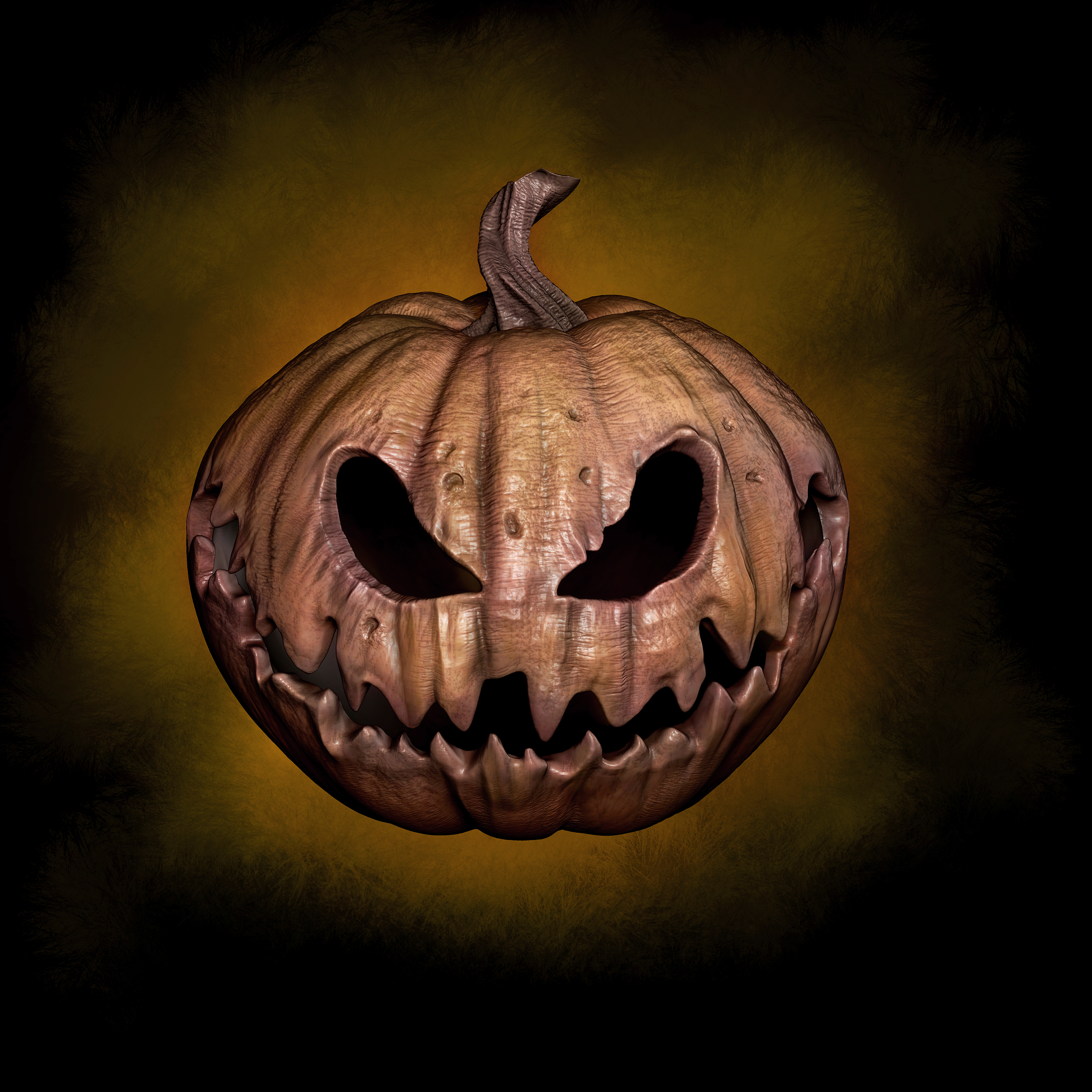 HALLOWEEN PUMPKIN 100mm